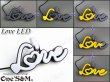 画像4: ラブ灯 LOVE灯 LOVE文字 ファッションランプ 車やバイクなどに (4)