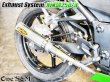 画像23: Ninja250 Ninja250R ニンジャ250 純正エキパイ用 スリップオンマフラー アルミサイレンサーVer (23)