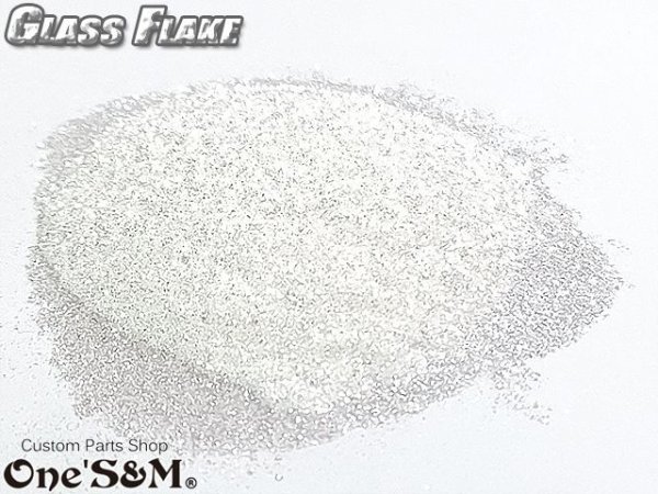 画像1: 【送料込み】高品質 50g ガラスフレーク 塗装 0.1mm (1)