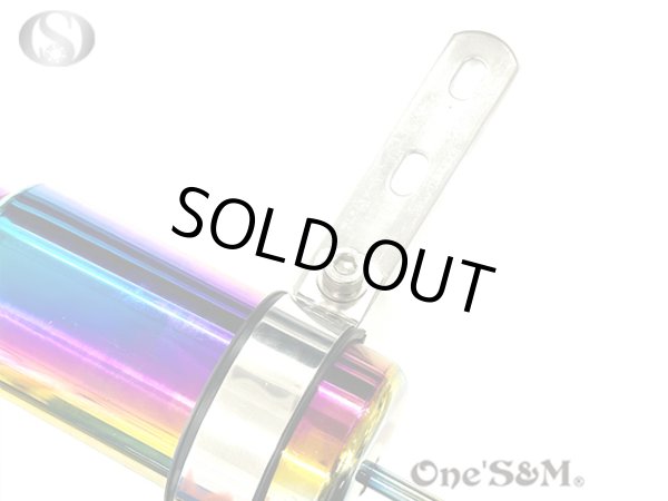 画像6: アウトレット フルステンレス製 ブリーザー バズーカタンク Bazooka チタンルック (6)