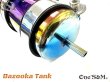 画像5: フルステンレス製 ブリーザー バズーカタンク Bazooka チタンルック (5)
