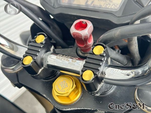 画像11: ＣＮＣステムナットアルミジュラルミン削り出し CNC加工 ステアリング ステムナット M24 P1.0 (11)