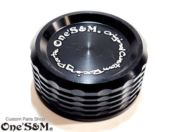 画像3: CNC アルミ削り出し フロントブレーキマスターカバー リアブレーキマスターシリンダーカバー 等に フロントマスターシリンダーキャップ リアマスターシリンダーキャップ M38XP4.0 (3)