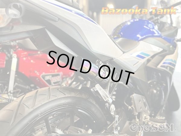 画像15: アウトレット フルステンレス製 ブリーザー バズーカタンク Bazooka チタンルック (15)