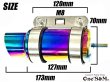 画像10: ブリーザーシステムSP ブリーザーキット バズーカタンク Bazooka チタンルック ブリーザータンク付き 135 (10)