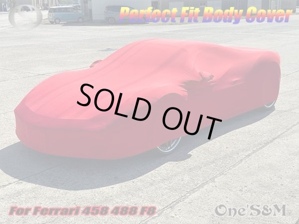 画像1: 送料無料 ボディーカバー  フェラーリ 458 488 F8 812 296専用設計 Ferrari (1)