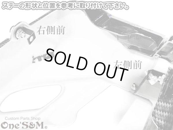 画像10: カーボン柄Type エアロダクト付き アンダーカウル グロム GROM専用 JC61 JC75 専用 (10)
