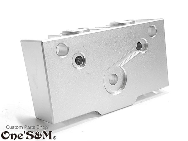 画像13: NEW モンキー ゴリラ専用 ワンズ製 オイル取出し用 CNCブロック ブラストアルマイト オイルクーラー取り出しユニット (13)