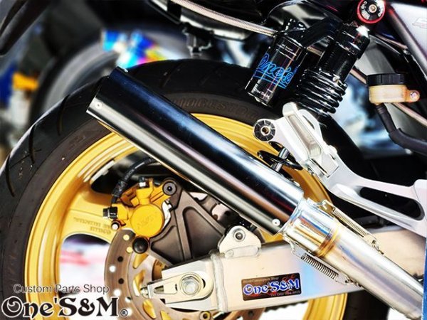 画像33: アウトレット ワンズ管 アルミサイレンサー インナーバッフル付き 50パイ ワルツ 悪奴 装着車対応 汎用 (33)