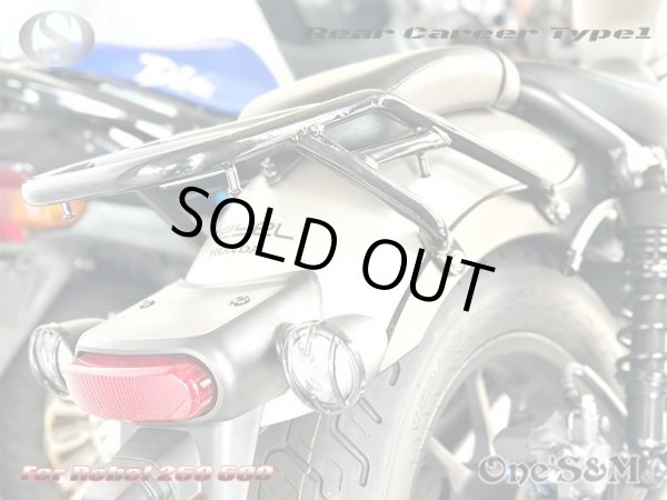 画像8: リアキャリア TYPE１レブル250 レブル500 2BK-MC49 8BK-MC49 PC60用 (8)