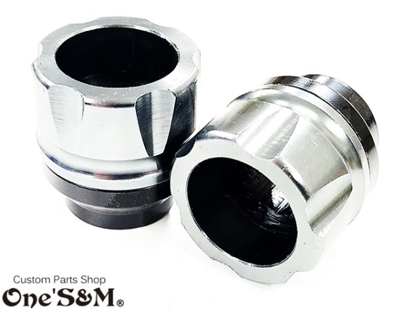 画像8: 送料無料 アルミ アルマイト アクスルガード アクスルスライダー 2個セット (8)