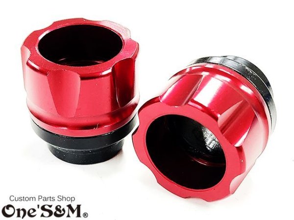 画像7: 送料無料 アルミ アルマイト アクスルガード アクスルスライダー 2個セット (7)