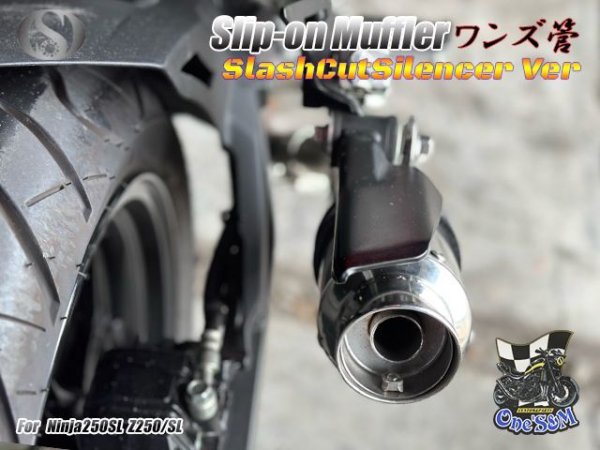 画像17: ☆★Ninja250SL Z250SL ニンジャ250SL 専用 スリップオンマフラー 選べるサイレンサー (17)