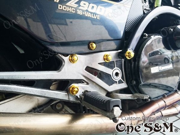 画像3: M8 フジツボ ボルトカバー キャップスクリューセット 外装 スクリーン カウル カスタム ドレスアップに! (3)