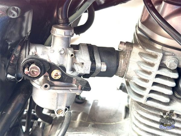 画像8: エイプ100 キャブ車用 マニホールドスペーサー インシュレーター Oリング付 (8)
