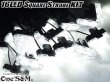 画像8: 驚異の爆光！16LED スクエアストロボKIT スクエアストロボシステム ストロボLED 白  コントローラー付きストロボKIT (8)