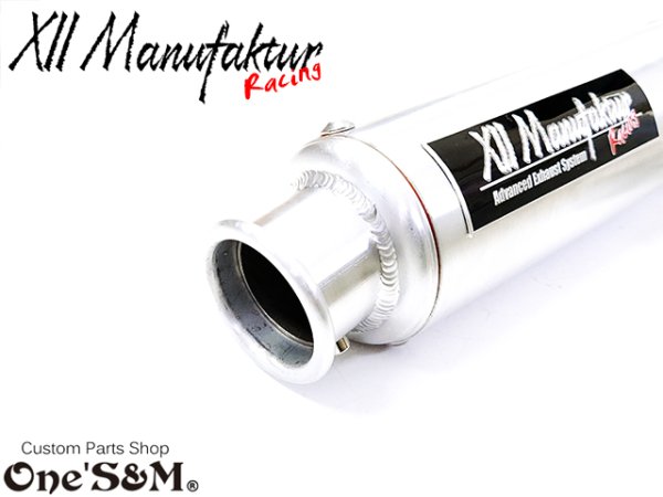 画像6: 3sound XII Manufaktur Series ワンズ マヌファクターシリーズ アルミレーシングサイレンサー マフラー (6)