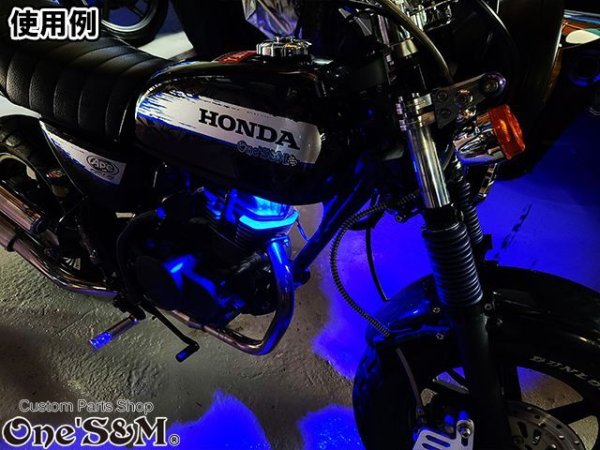 画像24: 【配線不要】 リモコン付き 爆光 ストロボ機能搭載 7Color LED 充電式LED 自転車 バイク 自動車 幅広く対応 (24)