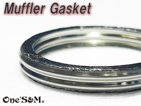画像2: NEW マフラーガスケット 4個1セット (2)