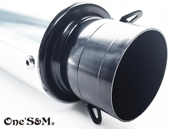 画像19: NEW ワンズ管 アルミサイレンサー インナーバッフル付き 51φ ワルツ 悪奴 装着車対応 汎用 (19)