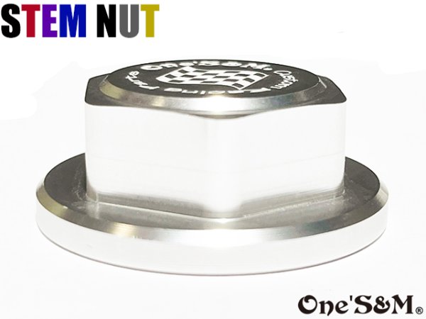 画像28: ＣＮＣステムナットアルミジュラルミン削り出し CNC加工 ステアリング ステムナット M24 P1.0 (28)