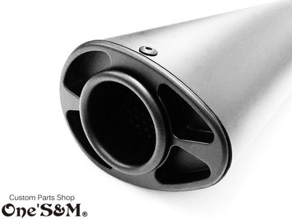 画像9: ワンズ管 スリップオンマフラーセット シングルサークルサイレンサー レブル250 2BK-MC49用 (9)