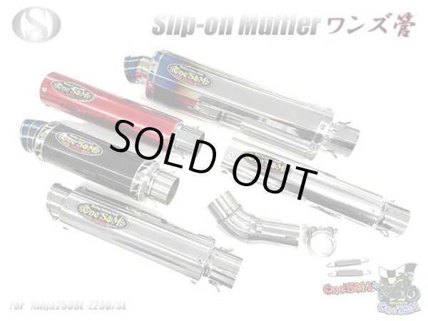 画像1: ☆★Ninja250SL Z250SL ニンジャ250SL 専用 スリップオンマフラー 選べるサイレンサー (1)