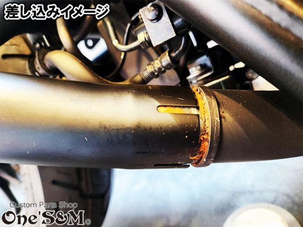 画像10: ワンズ管 スリップオンマフラーセット ツインサークルサイレンサー HONDA レブル250 2BK-MC49用 (10)