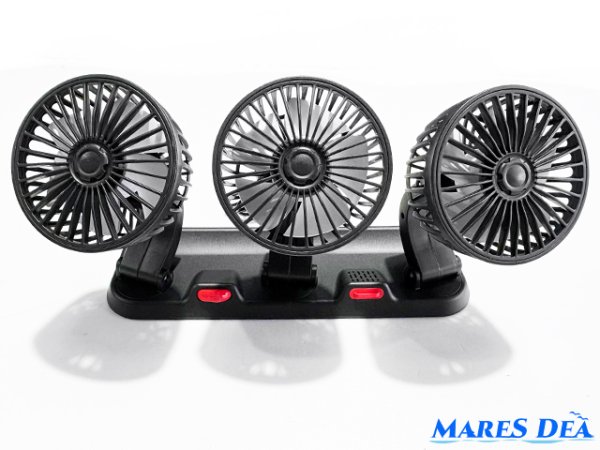 画像6: USB 3連扇風機 風量2段階調整 ボート用品 (6)