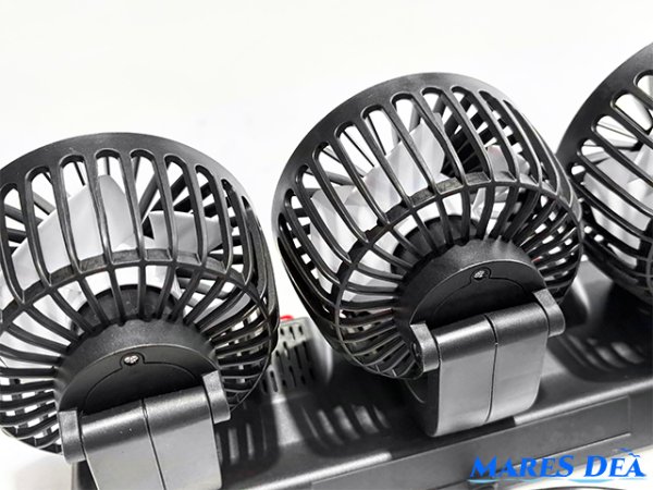 画像5: USB 3連扇風機 風量2段階調整 ボート用品 (5)