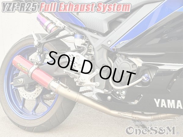 画像16: YZF-R25 RG43J 専用 フルエキゾーストマフラー ワンズ管 (16)