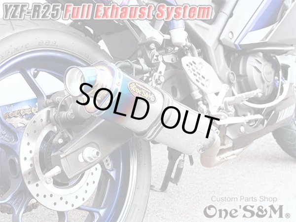 画像6: YZF-R25 RG43J 専用 フルエキゾーストマフラー ワンズ管 (6)
