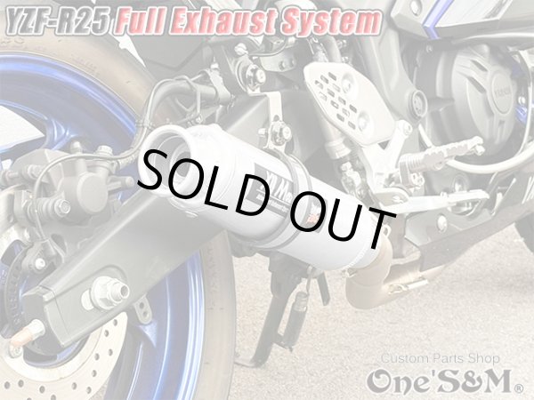 画像20: YZF-R25 RG43J 専用 フルエキゾーストマフラー ワンズ管 (20)