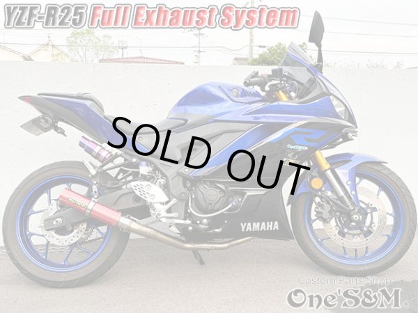 画像17: YZF-R25 RG43J 専用 フルエキゾーストマフラー ワンズ管 (17)
