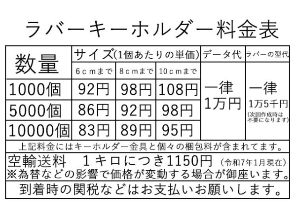 画像8: 業販価格 受注生産 フルオーダー ラバーキーホルダー アクリルキーホルダー オリジナルキーホルダー作成 (8)