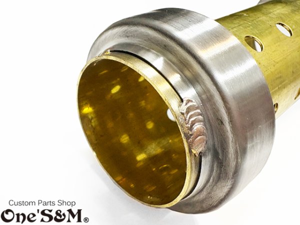 画像15: 【送料込み】 Ｚ音 ゼットオン 真鍮インナー マフラーサイレンサー レーシングインナーバッフル Z音 70π対応 (15)