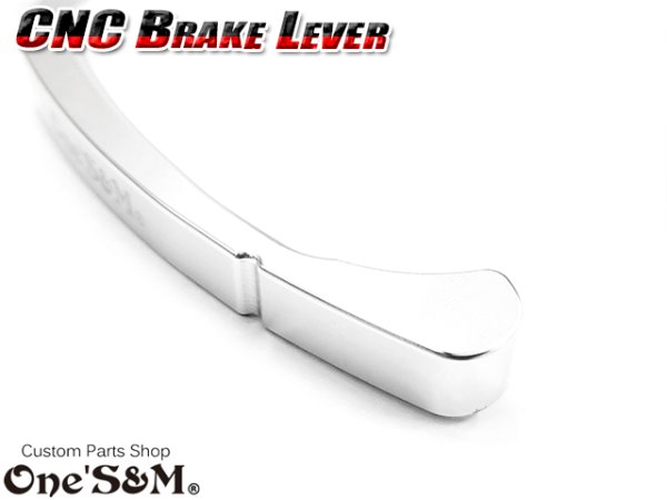 画像4: ホンダ車汎用 カラーレス アルミ削り出し CNC ビレット ブレーキレバー アルミアルマイト ニッシンブレーキマスター対応  (4)