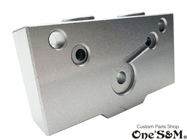 画像15: NEW モンキー ゴリラ専用 ワンズ製 オイル取出し用 CNCブロック ブラストアルマイト オイルクーラー取り出しユニット (15)