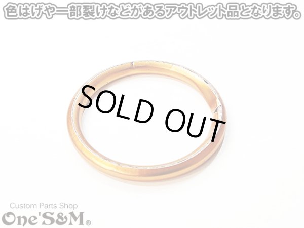 画像2: アウトレット マフラーガスケット XH-13 OLD 4個1セット売り (2)