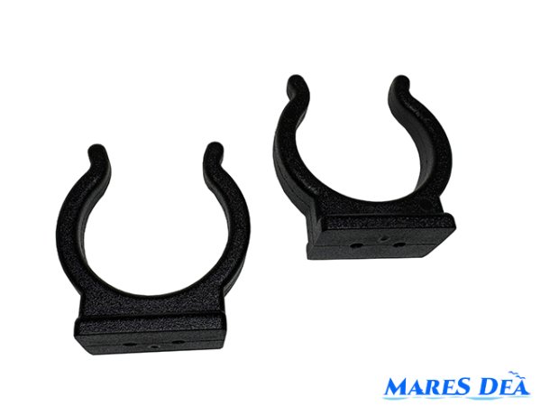 画像5: ボートフッククリップ 30〜33φ対応 プラスチック  2個売り ボート用品 (5)