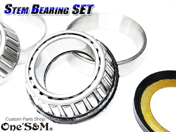 画像3: ステムヘッド用 テーパーベアリング ステムベアリング 上下セット Z1 Z2 KZ900 Z750FX Z1-R KZ1000LTD 等 (3)