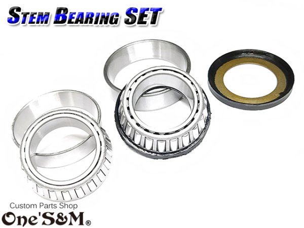 画像2: ステムヘッド用 テーパーベアリング ステムベアリング 上下セット Z1 Z2 KZ900 Z750FX Z1-R KZ1000LTD 等 (2)