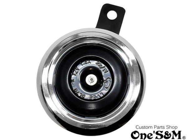 画像3: アウトレット特価! DC12V車用 メッキホーン 2個1セット (3)