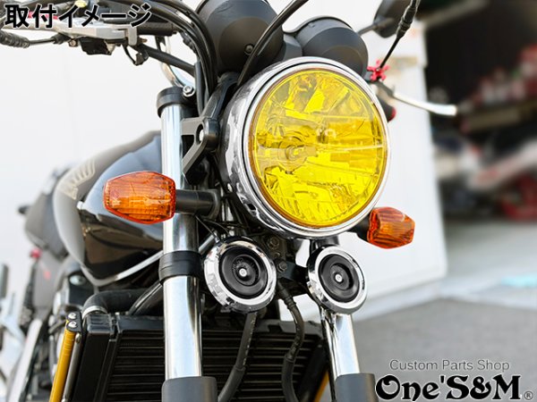 画像7: アウトレット特価! DC12V車用 メッキホーン 2個1セット (7)