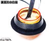 画像4: LED フェラーリタイプウインカー ロケットカウル 丸型ウインカー 旧車ウインカー 2個Set (4)