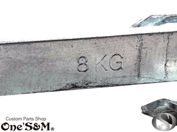 画像6: ダンフォース型 アンカー 亜鉛メッキ ~30ft 8kg 錨 碇 いかり フリューク (6)