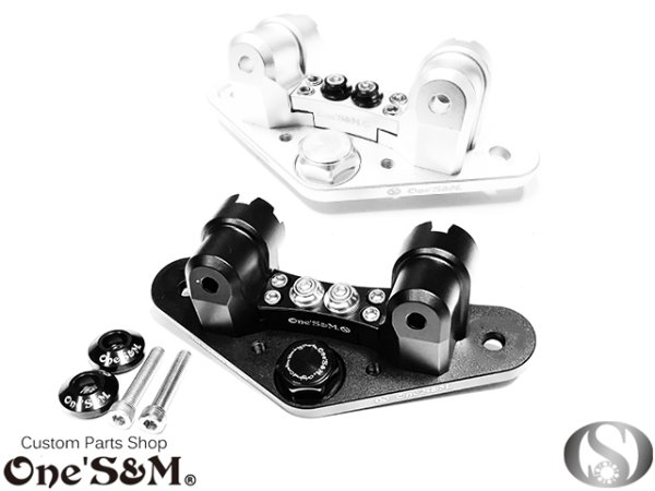 画像1: NEW モンキー ゴリラ ダックス 用 CNC くるくるハン用 トップブリッジ トップブリッジＳＰ くるくるハンポストとステムナット付き (1)