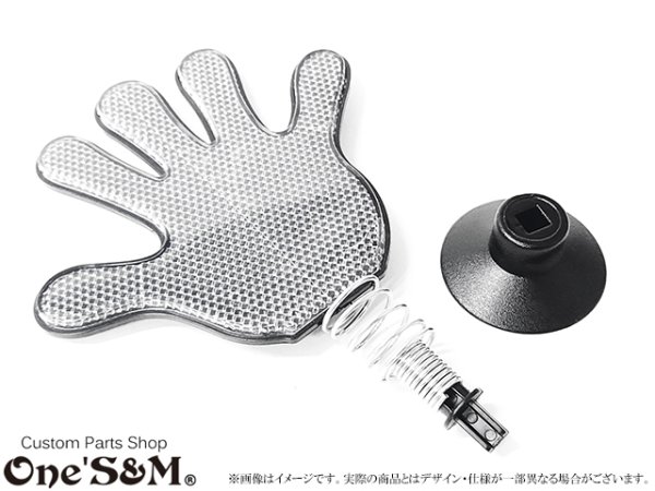 画像2: フラフラリフレクター パー じゃんけんリフレクター 手形リフレクター 反射板 手型 (2)