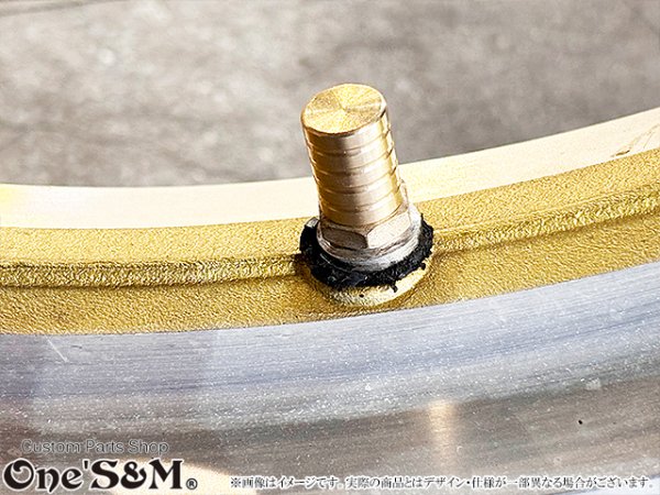 画像8: 真鍮 エアバルブキャップ 2個セット 旧車などに (8)