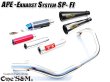 画像1: #☆送料込！ APE50Fi エイプ50FI 専用 マフラー フルエキゾースト マフラー 手曲げ ワンズ管SP (1)